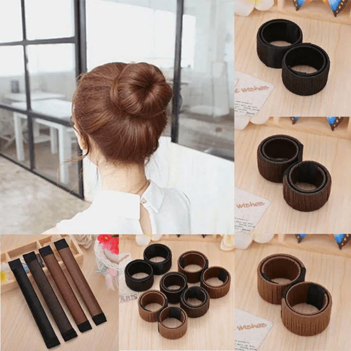 Hair Bun Maker French Twist Hair Fold Wrap