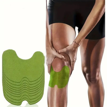 Natural Herbal Knee Pain Relief Patches – Deep Heat Therapy