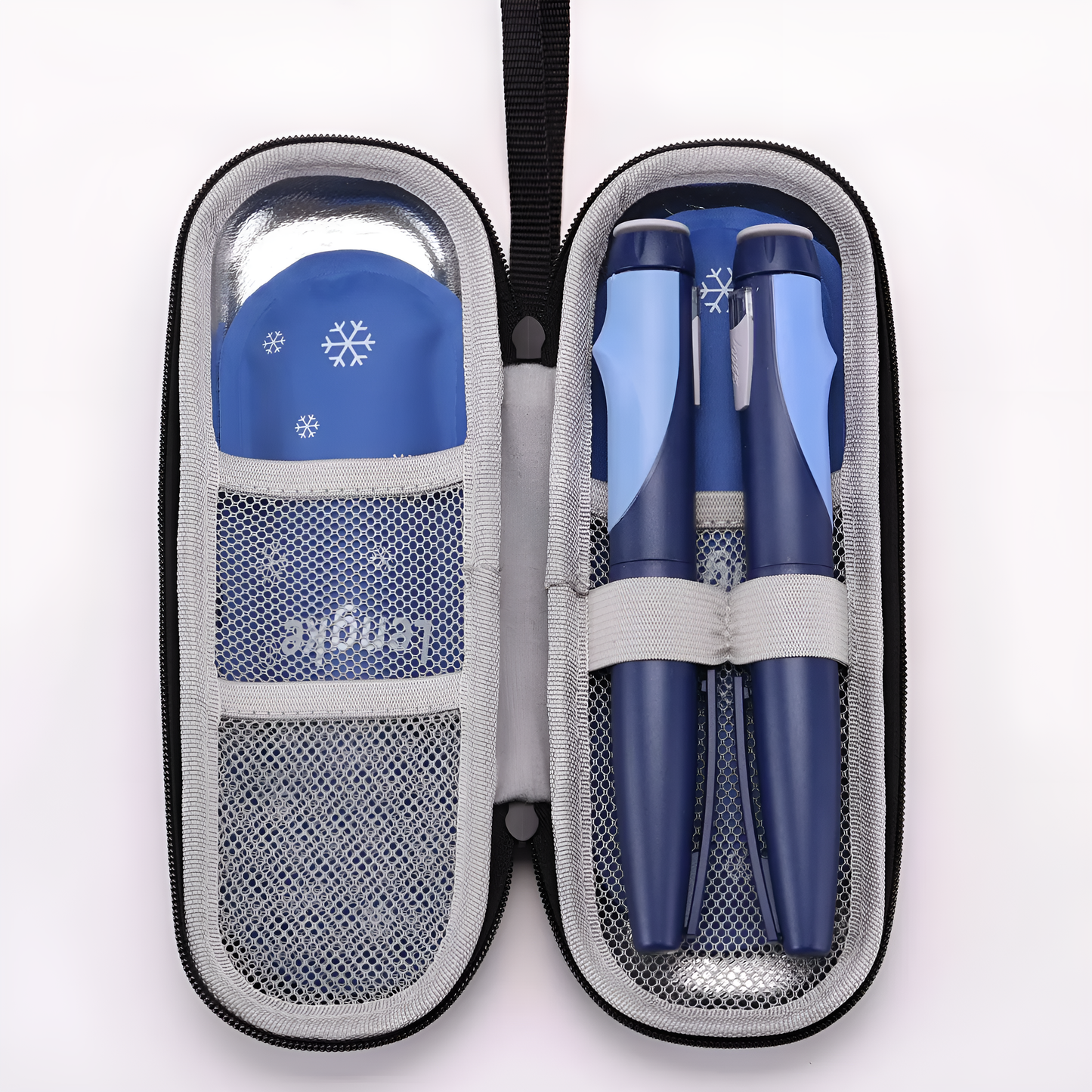 1/2 Set Insulin Pen Cooling Travel Box with 2 Cool Gel Pack (Free Delivery)