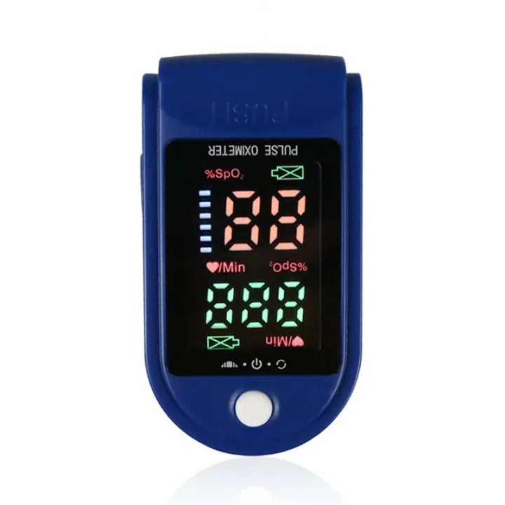 Finger Clip Oximeter Pulse | Blood Oxygen | for Home (Battery not Included)